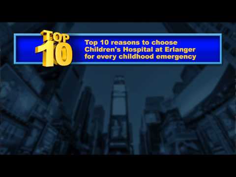 Number 10: Lil’ Dave’s Top 10 Reasons to Choose Children’s Hospital at Erlanger
