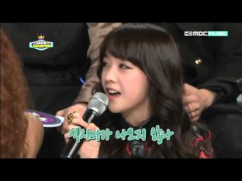 민아 섹시 소진 121106 걸스데이 @쇼챔 Girl's Day Don't Forget Me 나를잊지마요