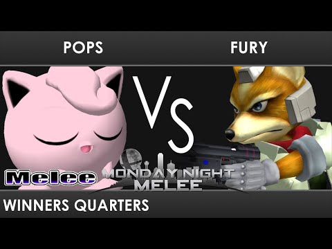 MNM 342 - Winners Quarters - Pops (Jigglypuff) VS Fury (Fox) - SSBM Melee