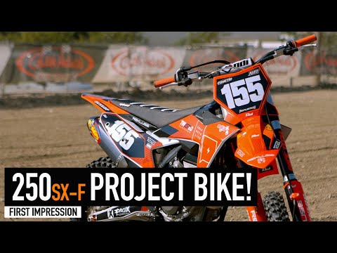 Transforming Our Test Bike! | 2023 KTM 250 SX-F Project Bike