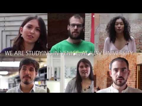 We are studying in Venice, at Iuav University