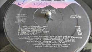 EXPOSE- YOU'RE THE ONE I NEED