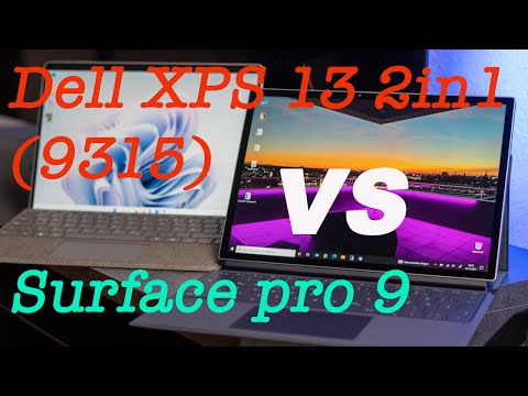 Ist Dell XPS 13 2-1 das bessere Surface pro 9 ? Der Vergleich!