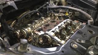 Cadillac SRX 3.0 Timing chain P0017 P0016