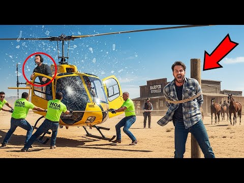 La sicurezza dell'HOA ha circondato il mio elicottero di soccorso al ranch, ignara che il governa...