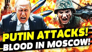💥緊急！緊張高まる！プーチンの新たな戦争！虐殺が始まる？強力な爆発がモスクワを破壊！