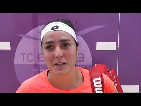 EMPIRE Slovak Open 2017 1R, interview, Ons JABEUR (TUN) - Antonia LOTTNER (GER) 7-6(4) 6-3