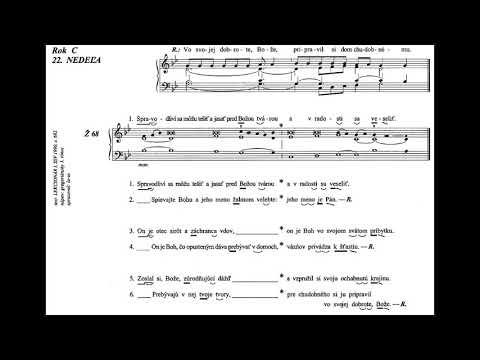 LS II - Du labtest die Elenden mit deinen Gütern, Psalm 68