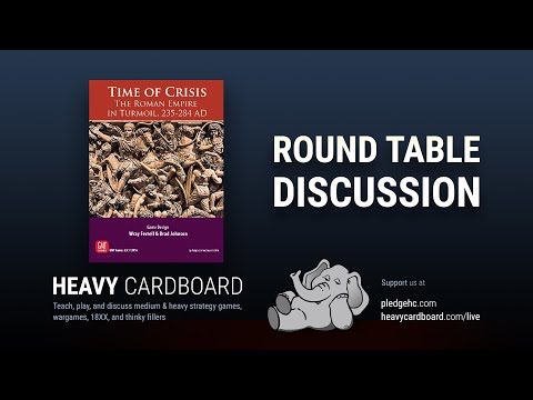 Round Table only - Time of Crisis Round Table discussion by Heavy Cardboard