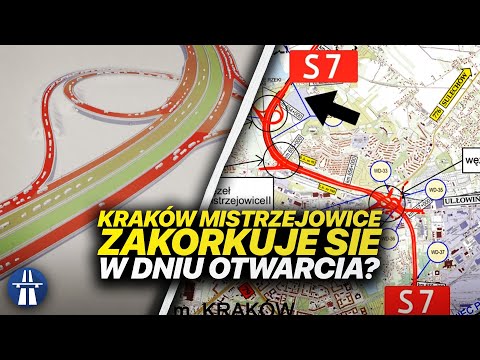 Will the Kraków Mistrzejowice interchange (S7-S52) be jammed on the opening day?