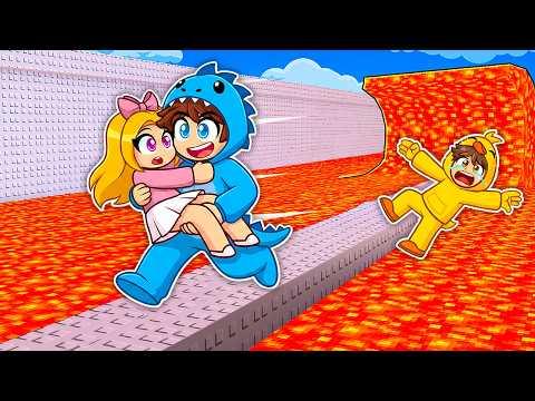 Spasavam DEVOJKE Od Lave u Robloxu!