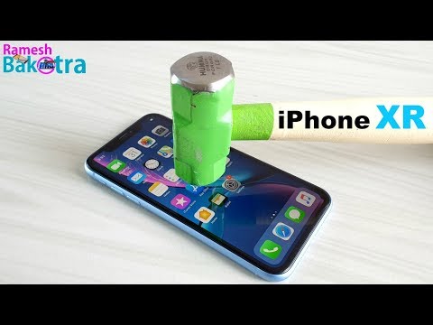 Apple iPhone XR Screen Scratch Test