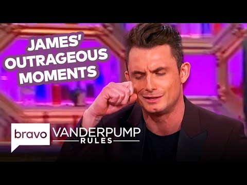 James Kennedy's Most Outrageous Vanderpump Rules Reunion Moments | Bravo