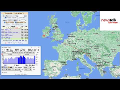 [Sporadic E] FM DX - Ireland radio stations - received in Bosnia (11.06.2022)