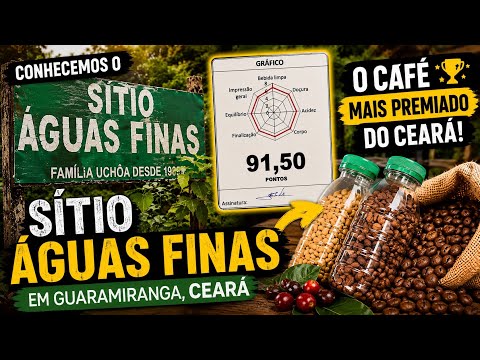 Sítio Águas Finas em Guaramiranga, Ceará | O café mais premiado do Ceará. 