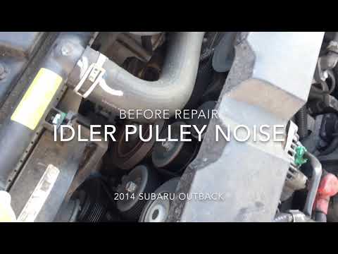 Subaru Idler pulley replacement