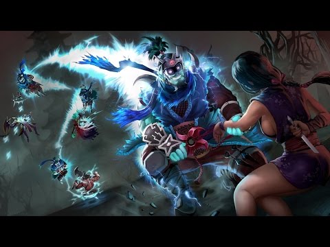 Aghanim Storm Spirit — 5x 9000 MMR game - Liquid vs Newbee - DAC 2017 - dota2 7.05