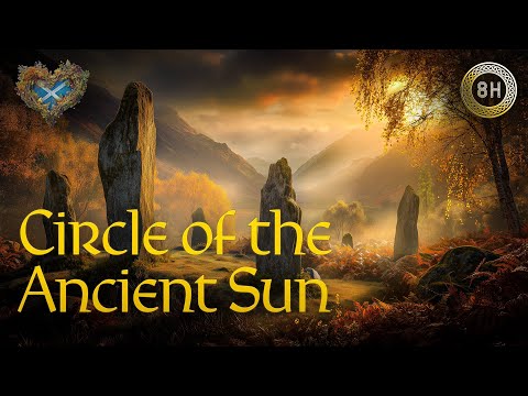 🍂 Circle of the Ancient Sun | 8 Hour Celtic Ambient Music for Writing, Focus & Creative Flow