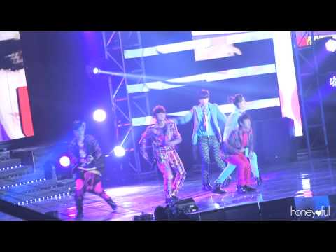111231 가요대제전 뷰타&오케이 B1A4