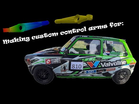 Autobianchi abarth A112 | Making Custom Track Control Arms