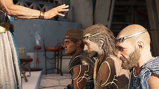 How to save the Archons, Atlas Brothers - Burden of Leadership All choices - AC ODYSSEY DLC