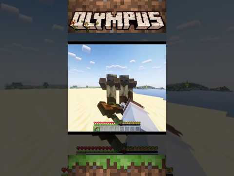 Asi es el ARCO de ARTEMISA en MINECRAFT -  Olympus! MOD