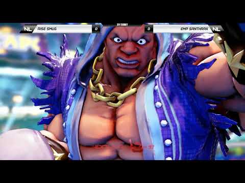 NLBC v.97 - Street Fighter V - RISE Smug (Balrog) vs EMP Santhrax (Zeku) [1080p/60fps]