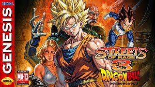Streets of Rage 3: Dragon Ball Edition - ROM Hack [Genesis]