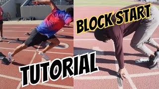 How to Get a Faster Block Start Than Christian Coleman…Block Start Tutorial!