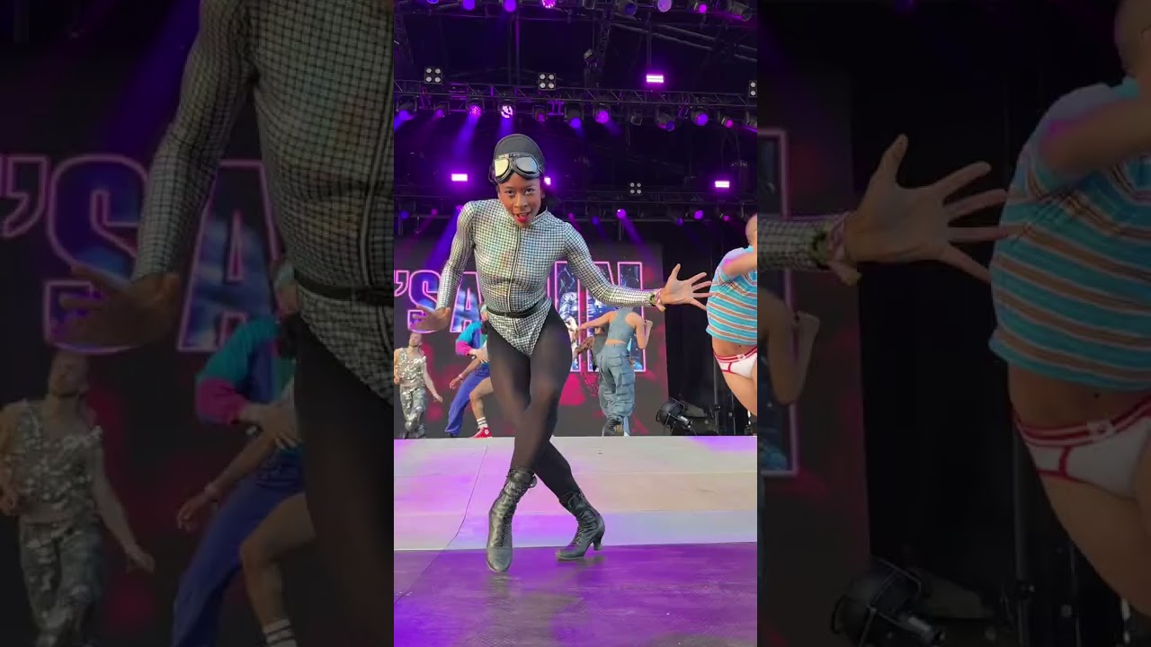 Rambert performed at Mighty Hoopla festival to announce the show