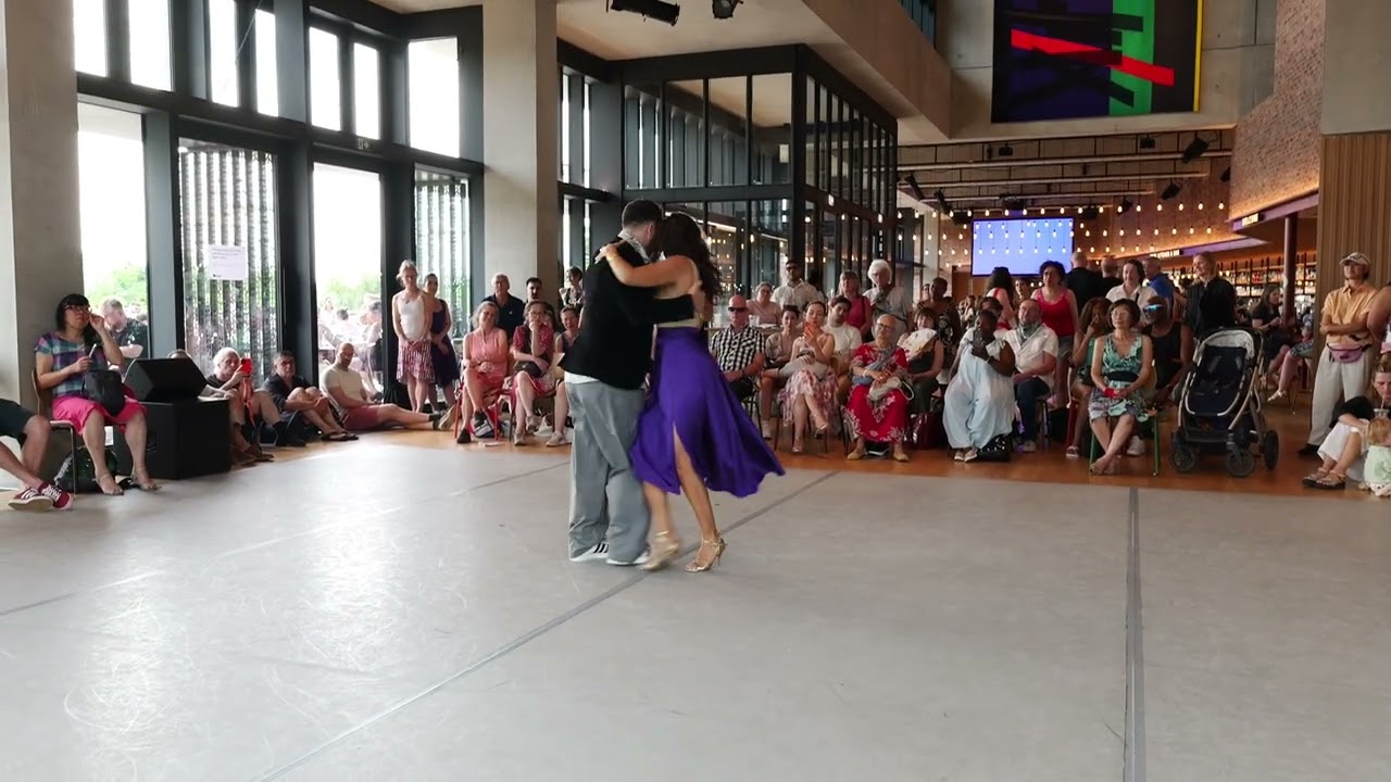 Hiba Faisal y Germain Cascales, performance 2, Sadler's Well East, 27th June 2026