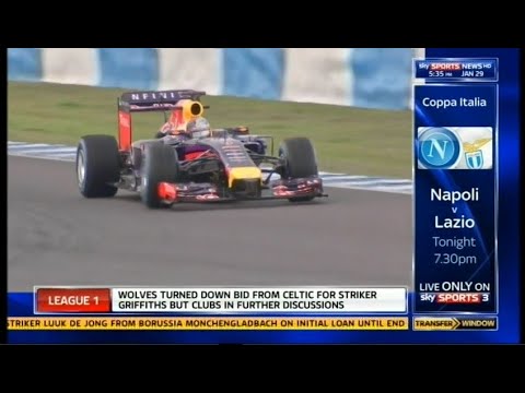 2014 #F1 Pre Season testing - Jerez Test Day 2 (Sky Sports News Reports)