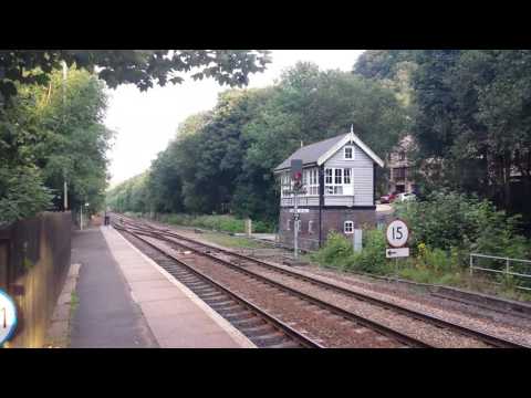 45690 "Leander" passing Hebden Bridge