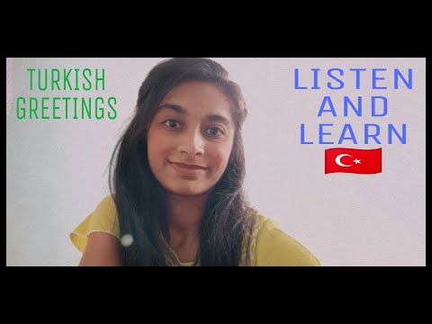 EASY TO LEARN SOME Turkish Words | Learn the Turkish with Dhanvi Bavishi | EP-3