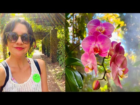 FAIRCHILD Tropical Botanic GARDEN Tour! The Most BEAUTIFUL Garden in the USA (IMO) - Miami, FL