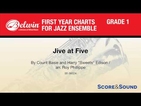 Jive at Five, arr. Roy Phillippe – Score & Sound