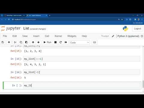 Mastering Python Lists Module 2 Part 1