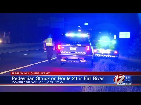 Pedestrian Struck on Route 24 in Fall River