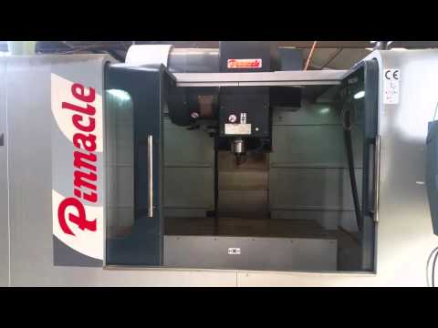 Вертикальный фрезерный трехосевой обрабатывающий центр с ЧПУ Pinnacle QV159 - Видео c Youtube №1