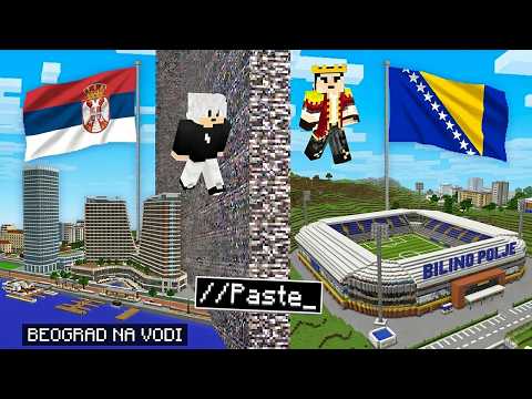 KO ZA 15 MINUTA NAPRAVI NAJBOLJU GRAĐEVINU? (BIH VS SRBIJA) *VARAMO OBOJICA*