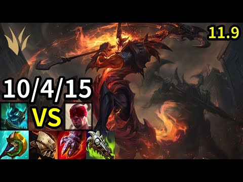 Hecarim Jungle vs Lee Sin - KR Grandmaster | Patch 11.9
