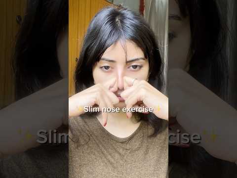 slim nose bridge massage ||#shorts #shortsfeed #youtubeshorts