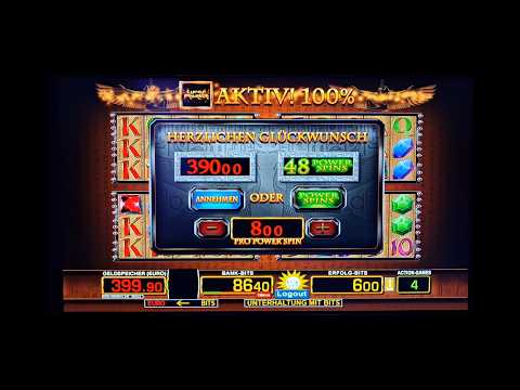 LUCKY PHARAOH bringt den Automaten zum PLATZEN in den POWER SPINS. HAMMER Power Spins auf 8 Euro.
