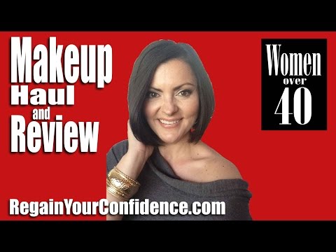 Makeup Haul & Review For Women Over 40 - Regain Your Confidence
