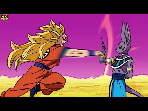 SSJ3 GOKU VS BEERUS FIGHT IN HINDI | DRAGON BALL SUPER SIGMA MOMENTS IN HINDI |  #anime 