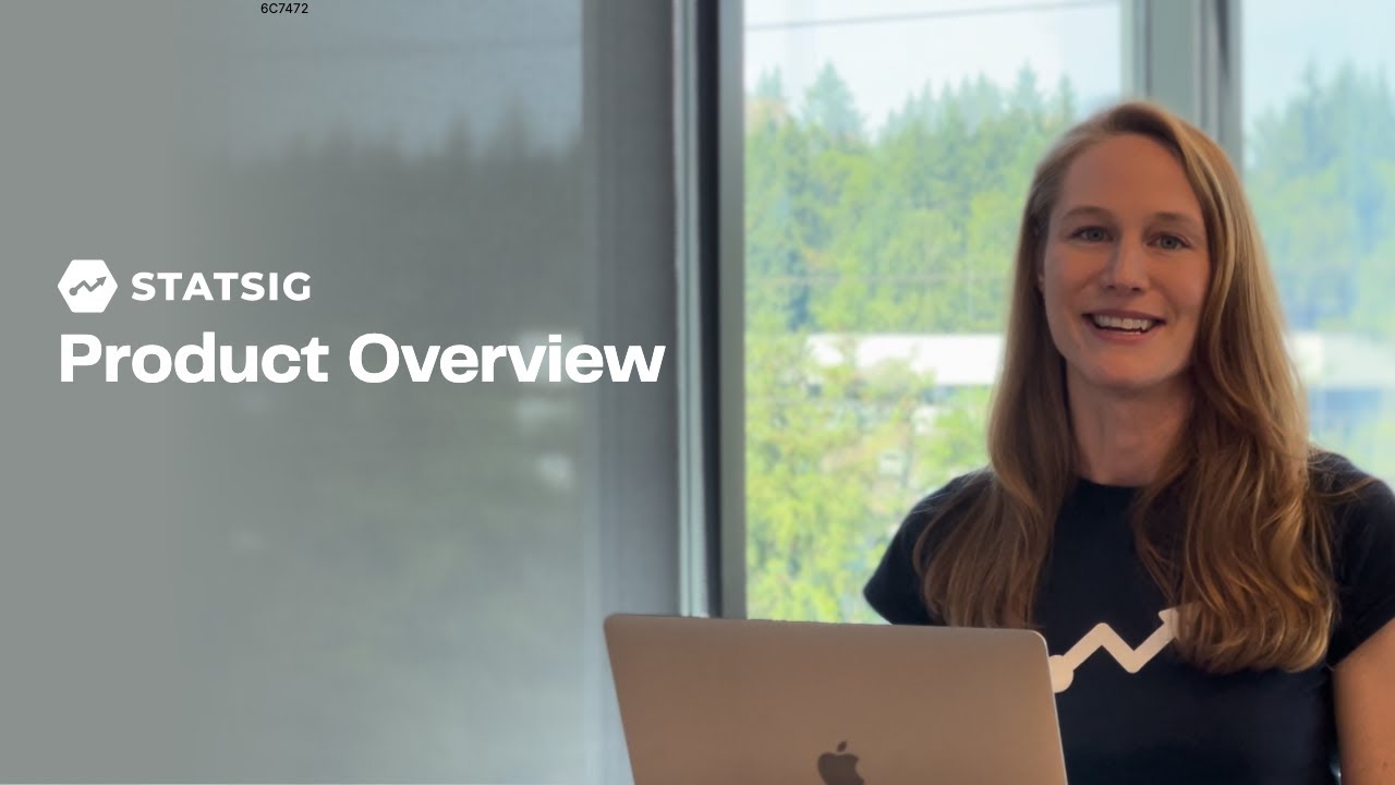 Statsig product overview dashboard showing feature flags, experiments, and analytics in a single console