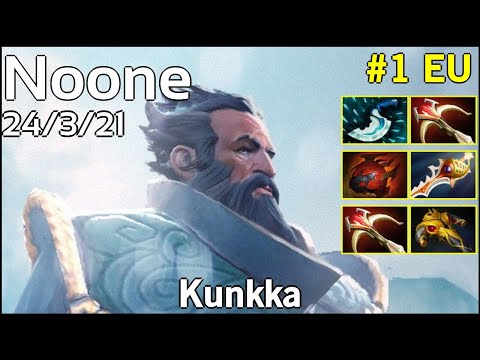 Noone   Kunkka - Dota 2  7.18