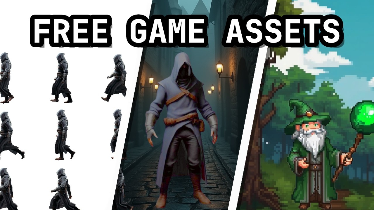 Using AI to Generate Game Assets For Free (3D & 2D)