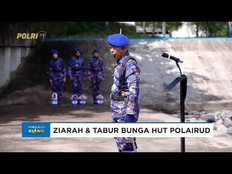 POLDA DIY GELAR ZIARAH DAN TABUR BUNGA PERINGATI HUT KE-75 POLAIRUD