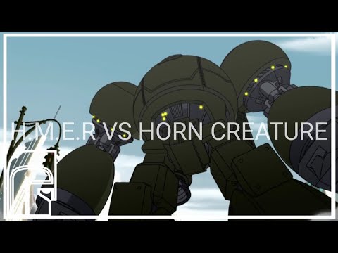 Sym-Bionic Titan - H.M.E.R Vs Horn Creature - {Part 1} Episode 19 Season 1 [The Steel Foe] [USA🇺🇲]